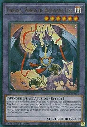 Garura, Wings of Resonant Life (V.2 - Ultra Rare)