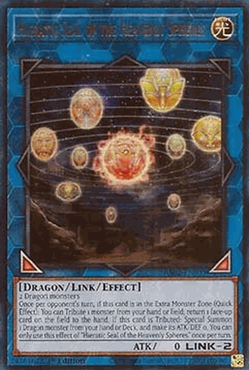 Hieratic Seal of the Heavenly Spheres (V.2 - Ultra Rare)
