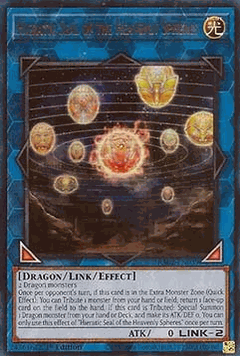 Hieratic Seal of the Heavenly Spheres (V.2 - Ultra Rare)