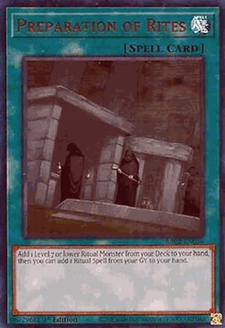 Preparation of Rites (V.2 - Ultra Rare)