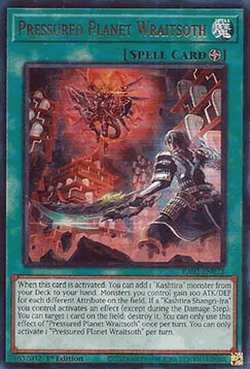 Pressured Planet Wraitsoth (V.2 - Ultra Rare)