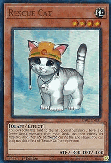 Rescue Cat (V.3 - Ultra Rare)