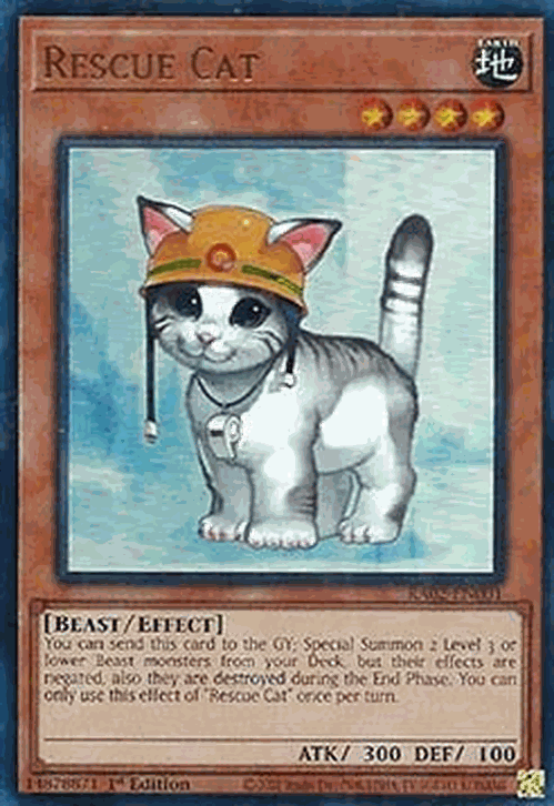 Rescue Cat (V.3 - Ultra Rare)