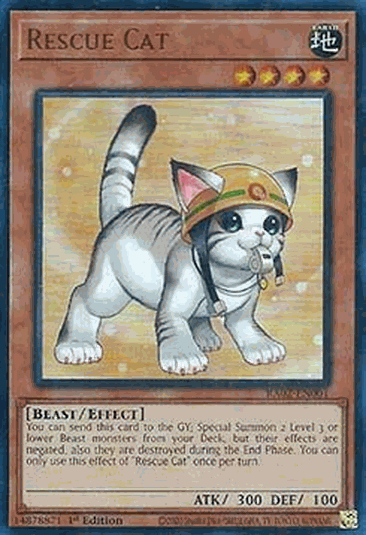 Rescue Cat (V.4 - Ultra Rare)