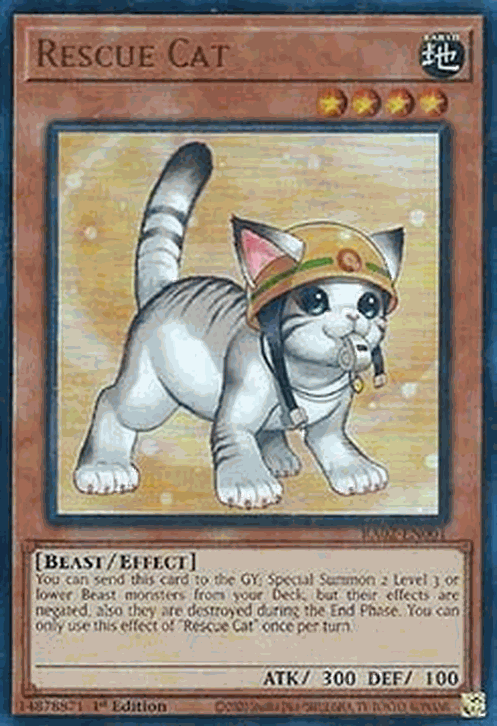 Rescue Cat (V.4 - Ultra Rare)