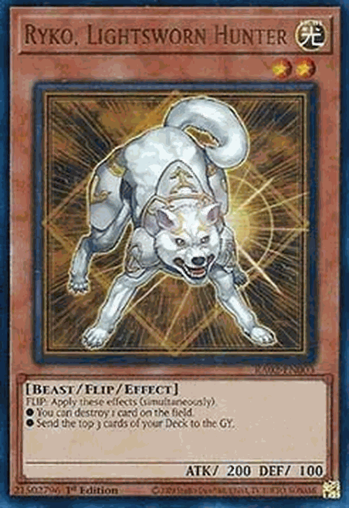 Ryko, Lightsworn Hunter (V.2 - Ultra Rare)