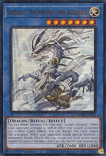 Sauravis, the Ancient and Ascended (V.2 - Ultra Rare)