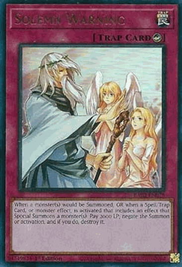 Solemn Warning (V.2 - Ultra Rare)