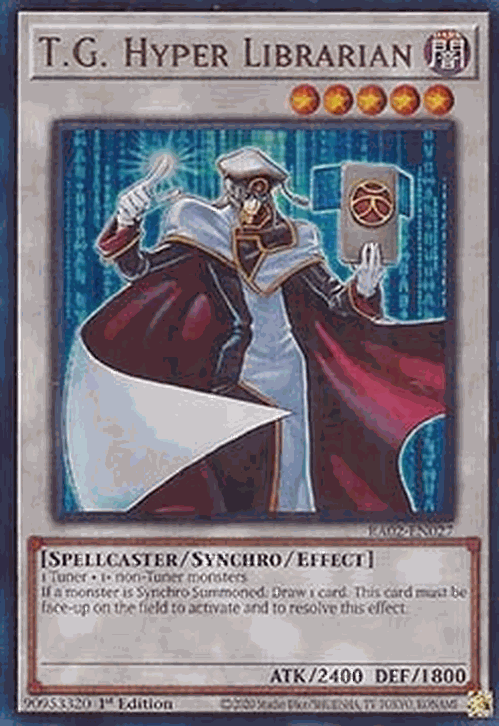 T.G. Hyper Librarian (V.2 - Ultra Rare)