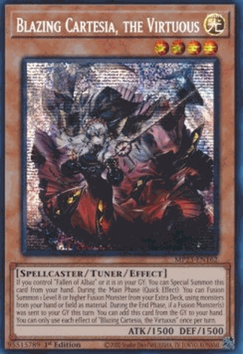 Blazing Cartesia, the Virtuous