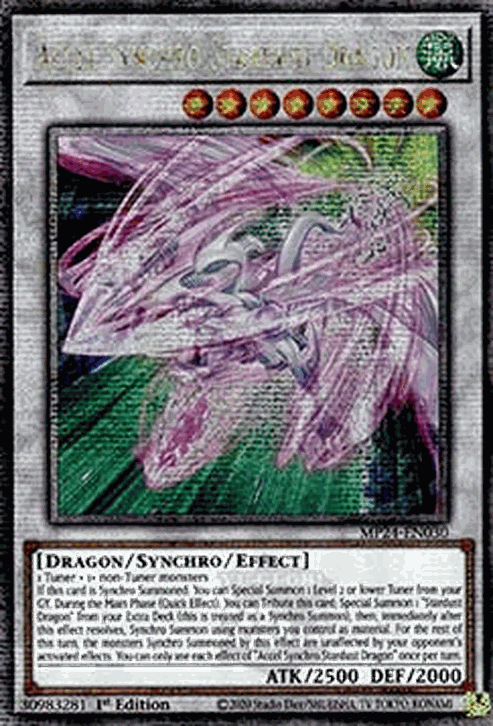 Accel Synchro Stardust Dragon