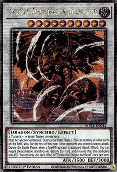 Tyrant Red Dragon Archfiend