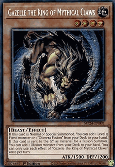 Gazelle the King of Mythical Claws