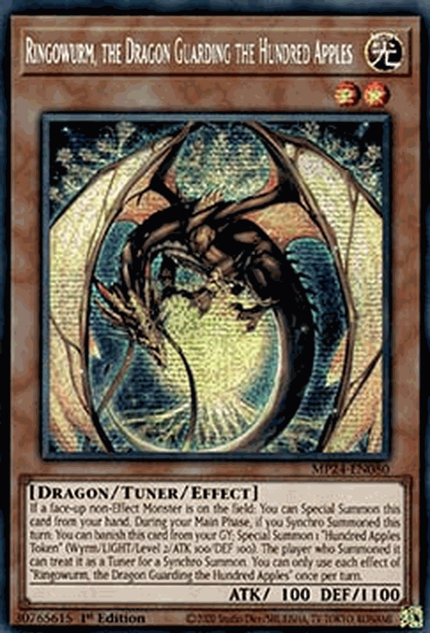 Ringowurm, the Dragon Guarding the Hundred Apples