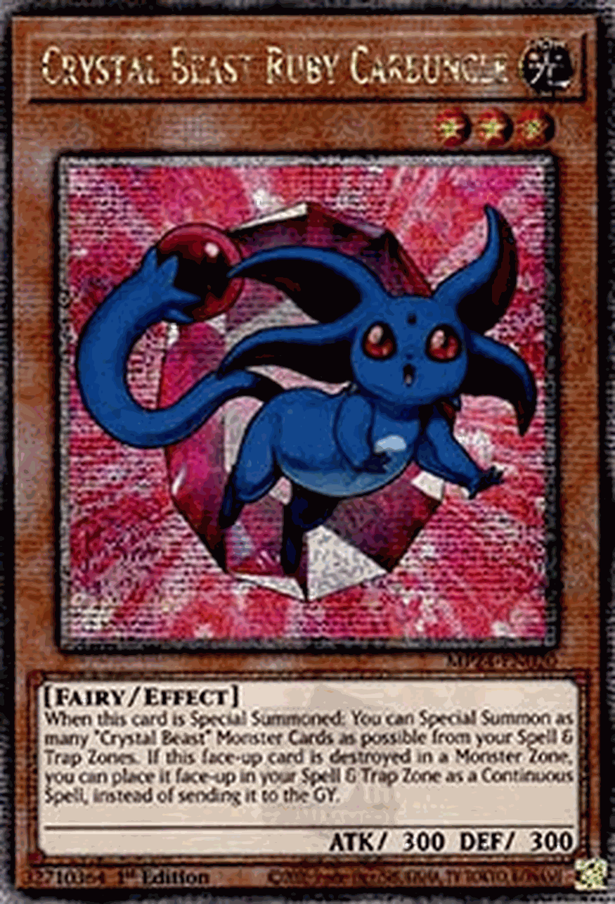 Crystal Beast Ruby Carbuncle