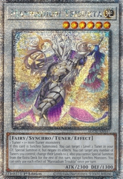 Mannadium Trisukta (V.2 - Quarter Century Secret Rare)