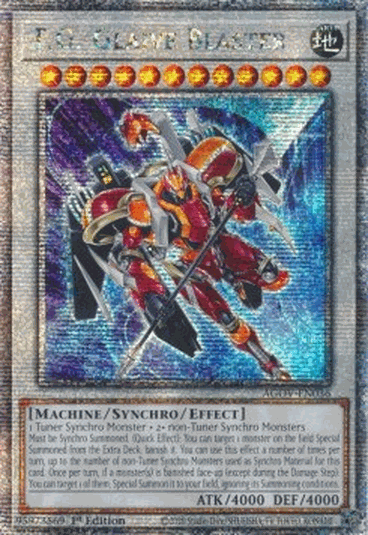 T.G. Glaive Blaster (V.2 - Quarter Century Secret Rare)