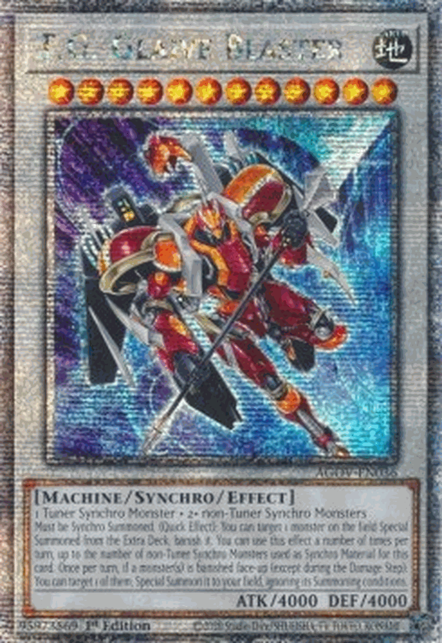T.G. Glaive Blaster (V.2 - Quarter Century Secret Rare)