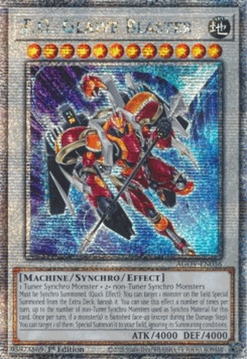 T.G. Glaive Blaster (V.2 - Quarter Century Secret Rare)