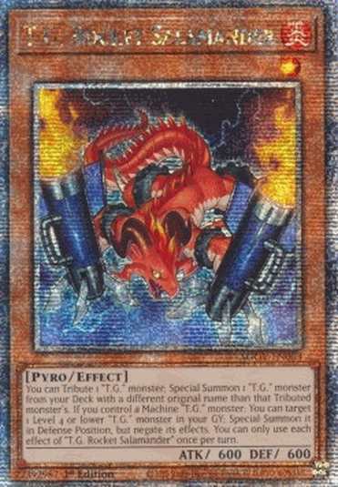 T.G. Rocket Salamander (V.2 - Quarter Century Secret Rare)