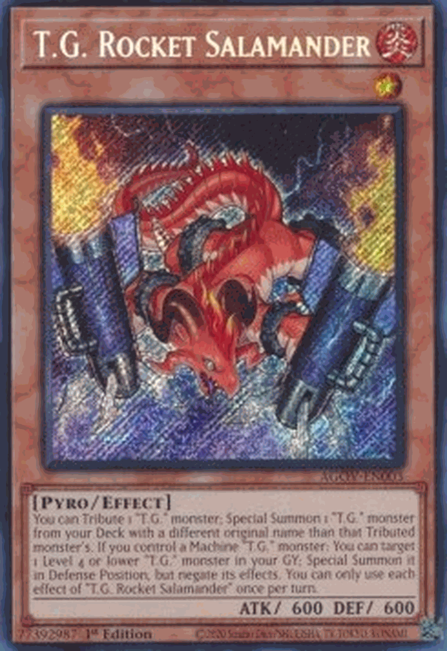 T.G. Rocket Salamander (V.1 - Secret Rare)
