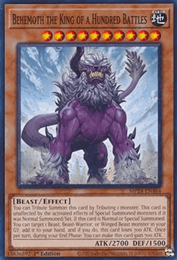 Behemoth the King of a Hundred Battles