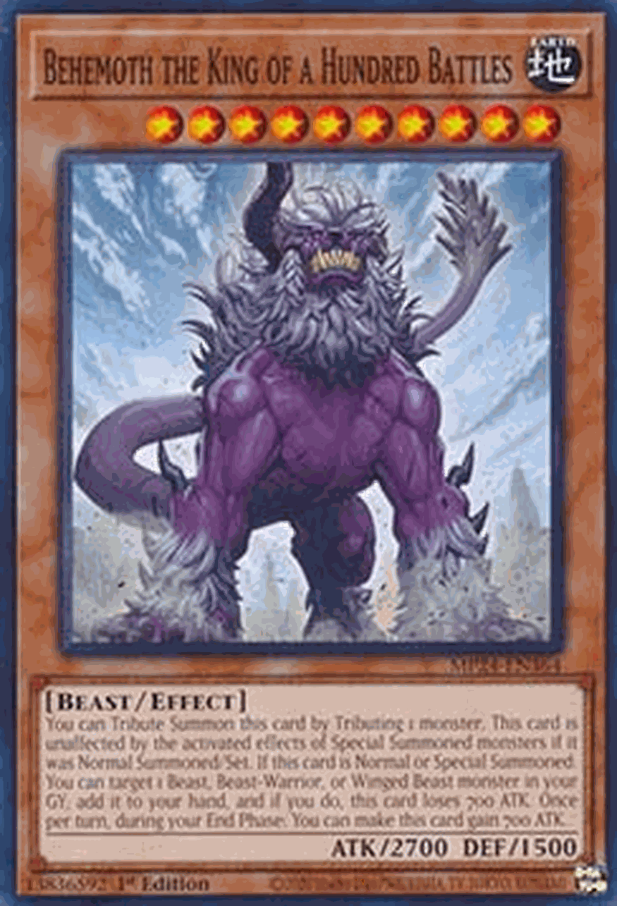 Behemoth the King of a Hundred Battles