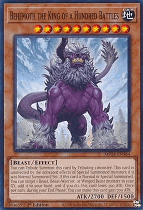Behemoth the King of a Hundred Battles