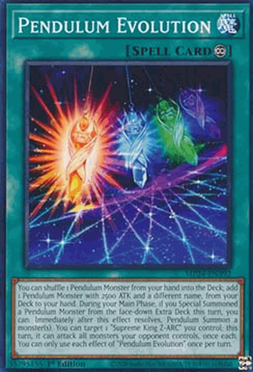 Pendulum Evolution