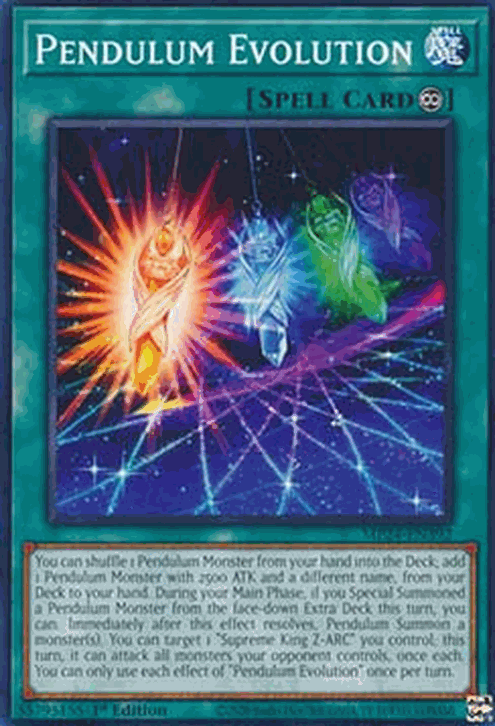 Pendulum Evolution