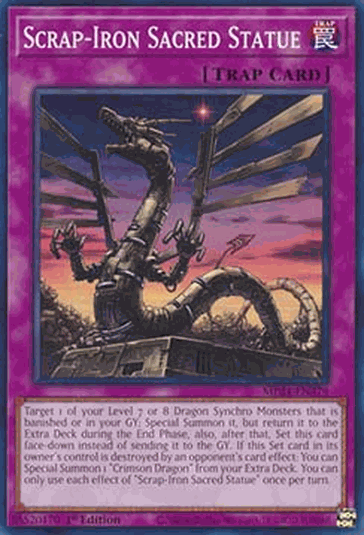 Scrap-Iron Sacred Statue