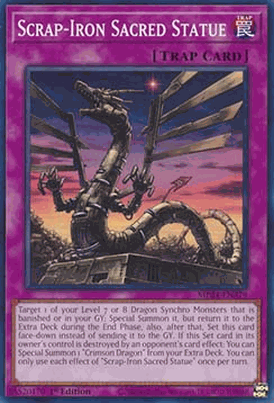 Scrap-Iron Sacred Statue