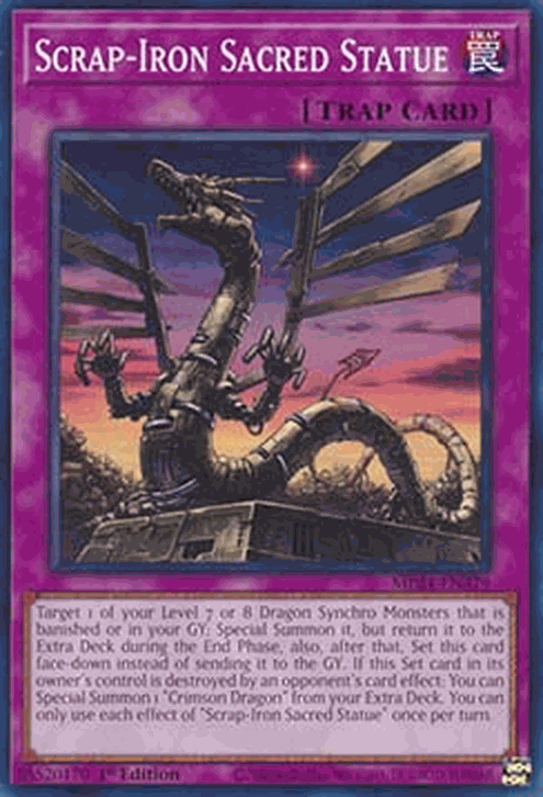 Scrap-Iron Sacred Statue