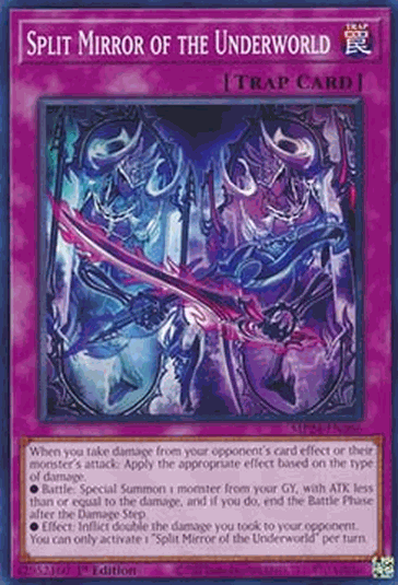 Split Mirror of the Underworld