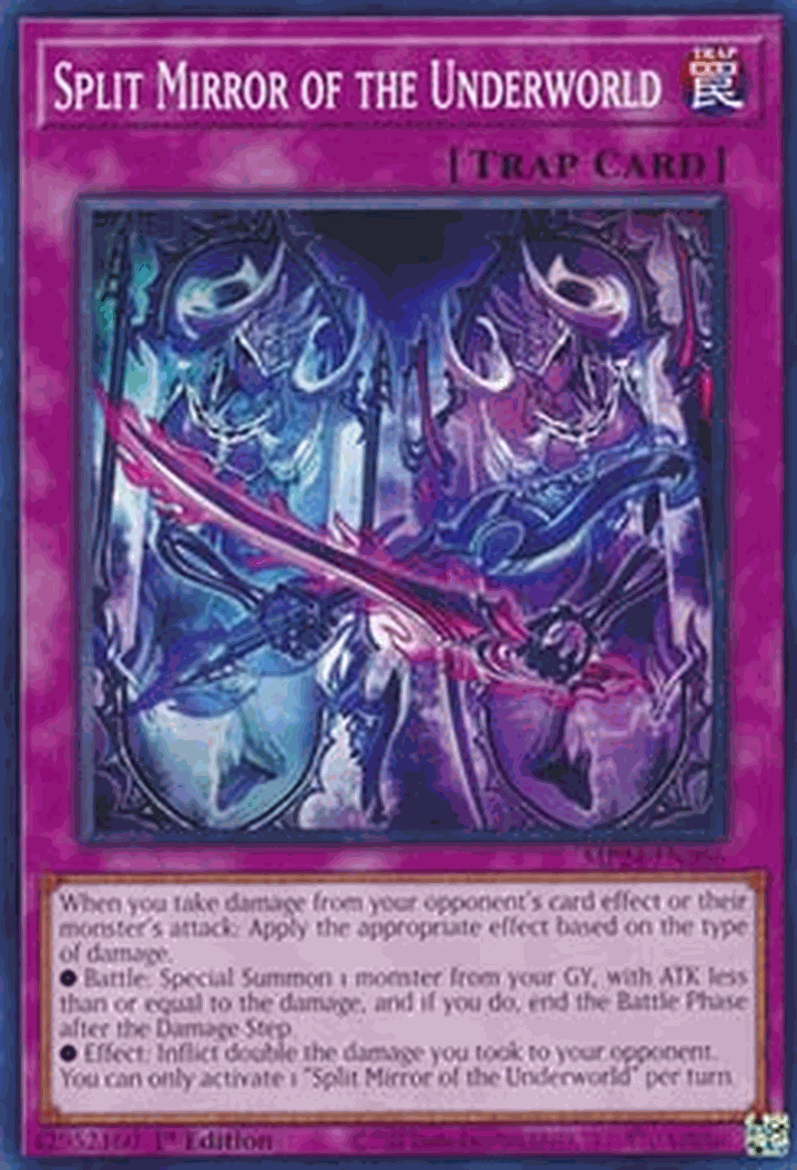 Split Mirror of the Underworld