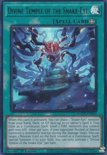 Divine Temple of the Snake-Eye (V.1 - Ultra Rare)