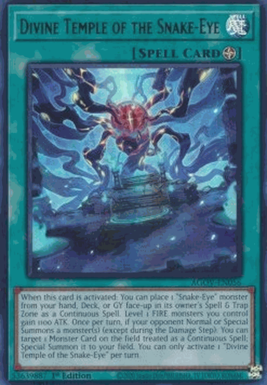 Divine Temple of the Snake-Eye (V.1 - Ultra Rare)