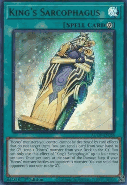 King’s Sarcophagus (V.1 - Ultra Rare)