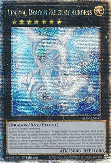 Chasma, Dragon Ruler of Auroras (V.2 - Quarter Century Secret Rare)