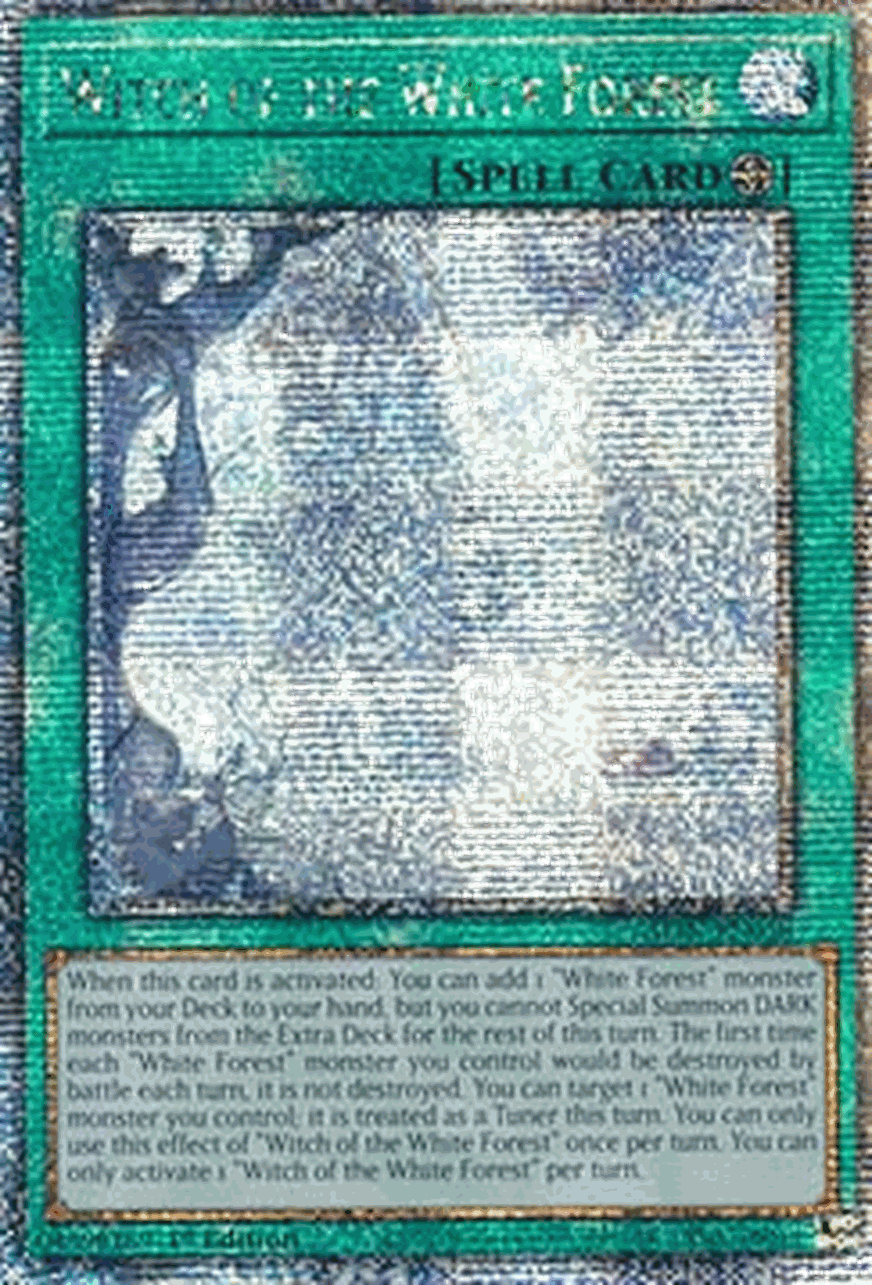 Witch of the White Forest (V.2 - Quarter Century Secret Rare)