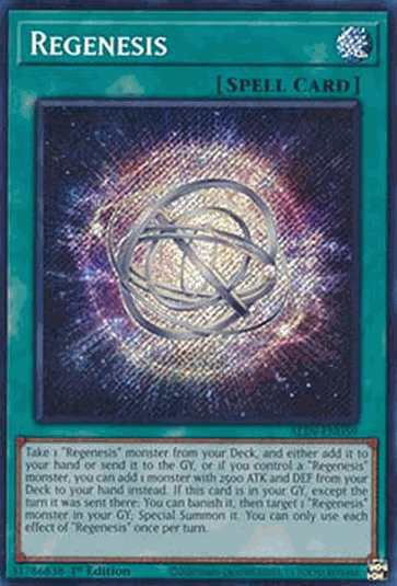 Regenesis (V.1 - Secret Rare)