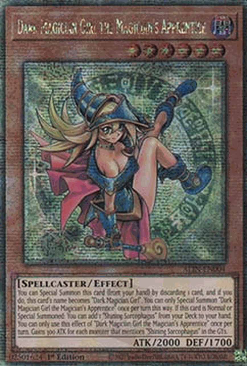 Dark Magician Girl the Magician’s Apprentice (V.2 - Quarter Century Secret Rare)