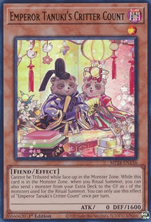 Emperor Tanuki’s Critter Count