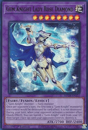 Gem-Knight Lady Rose Diamond