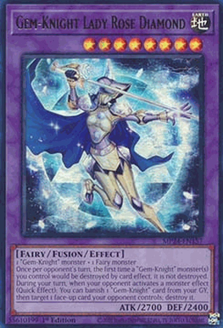 Gem-Knight Lady Rose Diamond