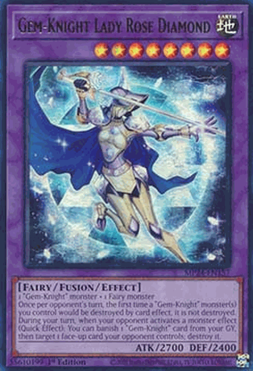 Gem-Knight Lady Rose Diamond