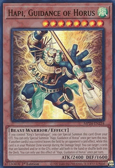 Hapi, Guidance of Horus