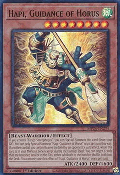 Hapi, Guidance of Horus