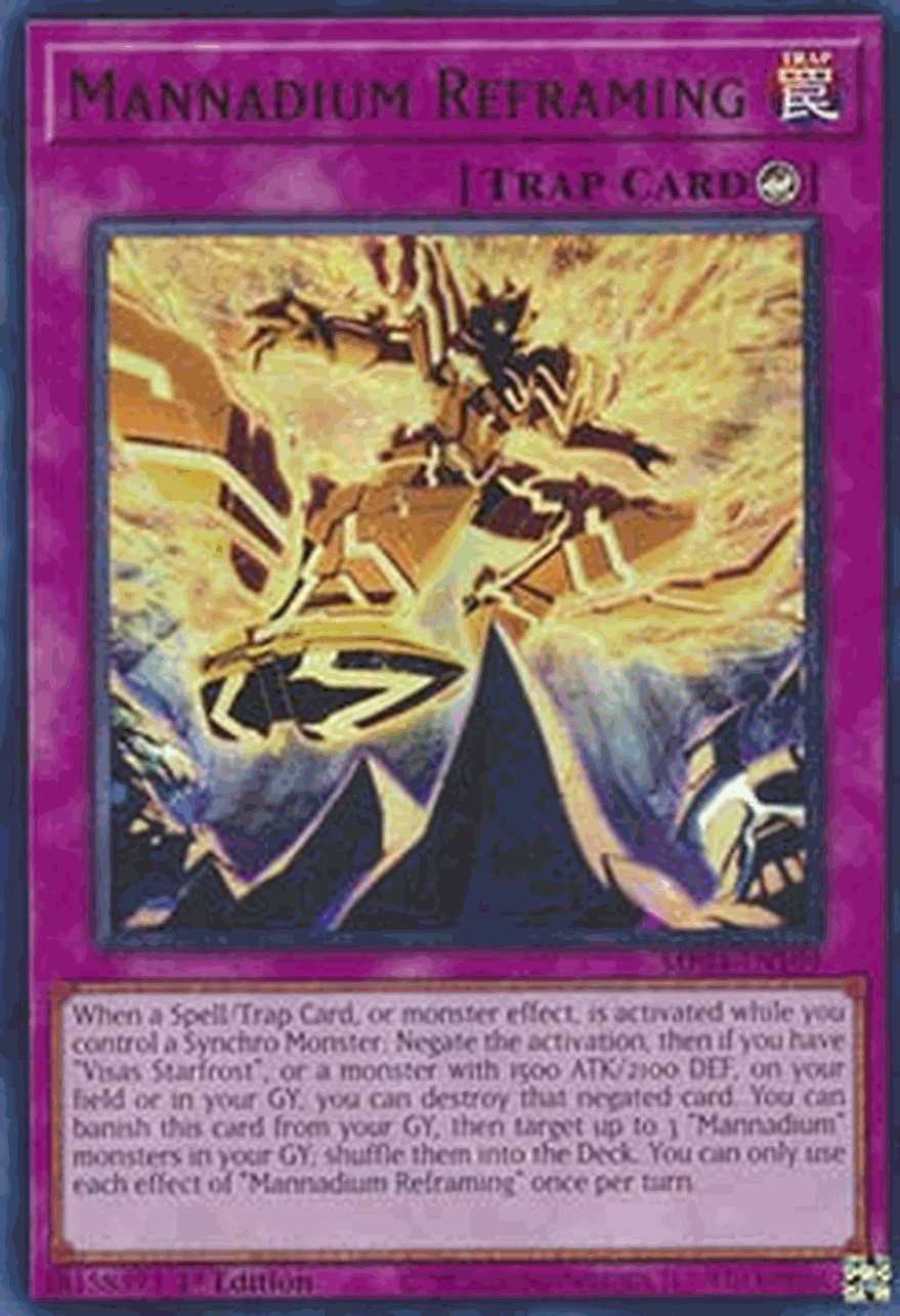 Mannadium Reframing