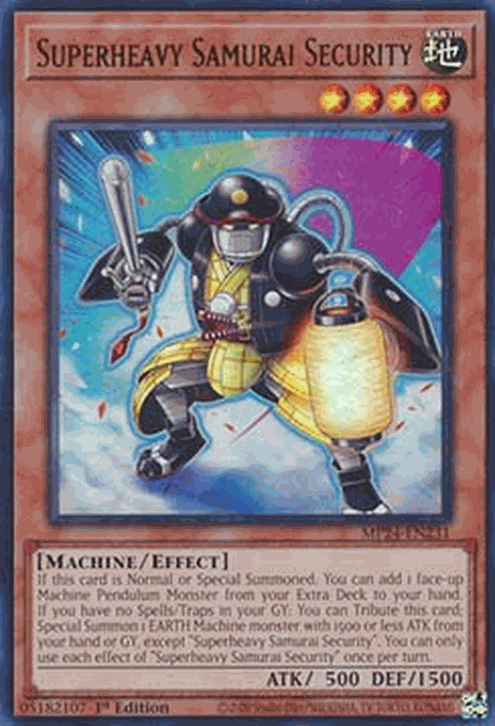 Superheavy Samurai Security